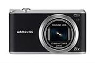 Samsung WB350F Smart-Kamera, 16,3 MP, optische Bildstabilisierung, 7,6 cm (3 Zoll) LCD-Bildschirm, Schwarz