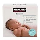 Kirkland Signature Diapers with Exclusive Health and Outdoors Wipes (2 (12-18 lb/5-8 kg))