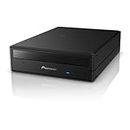PIONEER External Blu-ray Drive BDR-X13UBK High Reliability & 16x BD-R Writing Speed USB 3.2 Gen1 / 2.0 BD/DVD/CD Writer with PureRead 3+ and M-DISC Support