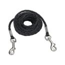 Coastal Pet Products Poly Petite Dog Tie Out, Black, 10-ft