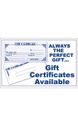 Gift Certificate Available Sign Card