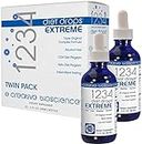 Creative Bioscience 1234 Diet Drops Extreme (2 Pack) - Weight-Loss-Drops - Appetite Control - Keto Diet - (IF) Intermittent Fasting - 1234 Diet Books 2 Fl Oz (2 Pack)