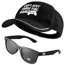 CityComfort Baseball Cap and Kids Sunglasses Set 100% UV Protection, Gamer Boys Hat Boys Summer Accessories Gaming Gifts Black