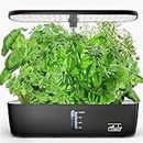 Hydroponics Growing System, 12 Pods Hydroponics Growing System Indoor Garden with LED Grow Light, Height Adjustable Indoor Gardening System, Hydroponic Growing System Built-in Timer Function