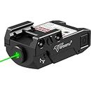 Votatu H3L-G Green Laser Sight, Aluminum Ultra Low Profile Picatinny Mount Green Dot Sight, Strobe Mode Available, Magnetic USB Rechargeable and Ambidextrous Control