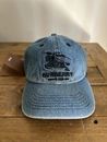 SUP x BBR BVRBERRY Classic 6 Panel Hat WASHED BLUE DENIM CAP CASUAL STYLE NEW