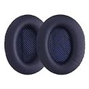 kwmobile Ear Pads Compatible with Bose Quietcomfort 35 35II 25 15 / QC35 QC35II QC25 QC15 Earpads - 2x Replacement for Headphones - Dark Blue