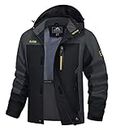 MAGCOMSEN Rain Coats For Men Waterproof Jackets Mens Windbreaker Jackets Lightweight Jacket Mountain Jacket Breathable Spring Raincoats Hiking Jacket