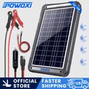 POWOXI NEW Upgraded MPPT 12W Solar Battery Trickle Charger for 12 Volt Car RV
