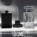 1/2/3PC 30ml Empty Glass Perfume Spray Bottle Atomizer Cologne Refillable Travel