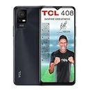 TCL 408 - Smartphone 4G - Écran 6,6" HD+ IPS - Gravity Gray