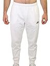 Nike BV2671-100 Sportswear Club Fleece Pants Homme White/White/Black Taille M