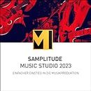 SAMPLITUDE Music Studio 2023 - The complete studio for composing, recording, mixing and mastering | Audio Software | Music Program | Windows 10/11 PC | 1 license