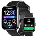 Smart Watch for Men Women - Answer/Make Calls/Quick Text Reply/AI Control, 1.83" for Android Phones iPhone Samsung Compatible IP68 Smartwatch Fitness Tracker Heart Rate Blood Oxygen Sleep Monitor