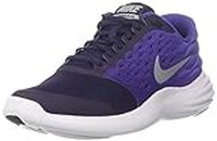 Nike Kids Girls Lunarstelos (GS) Running Shoes, Purple, 6Y US (844974-501)