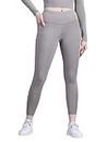 RAXEDO Women's Sports Pants High Waist Leggins Push Up for Fitness Yoga Women Sportswear Leggings Workout Clothes Gym Wear Pants (S, Light Grey)