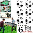 6pcs Soccer Table Mini Football Table Arcade Football Indoor Games 32mm