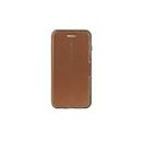 OtterBox STRADA SERIES Leather Wallet Case for iPhone 6 Plus/6S Plus - Retail Packaging - SADDLE (DARK BROWN/BROWN/BROWN LEATHER)