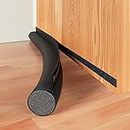 Door Draft Stopper Under Door Noise Blocker Sweeps for Interior Doors Gap Guard Sound Proof Weather Stripping,32 inch