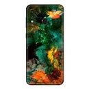 Gadget Gear Vinyl Skin Back Sticker Multi Water Color (93) Mobile Skin Compatible with Samsung Galaxy A20E (Only Back Panel Coverage Sticker)
