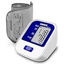 Omron HEM 7124 Fully Automatic Digital Blood Pressure Monitor with Intellisense Technology For Most Accurate Measurement, White and Blue