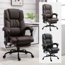 Massaging Office Chair with Reclining Function, 5 Wheels, and High Back Support