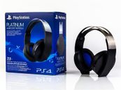 Sony PS4 Auricolari - PLATINUM WIRELESS HEADSET 7.1 + 3D Condizione: accettabile