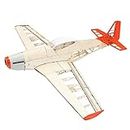AERK Upgraded RC Laser Cut Plane Balsa Wood Airplane Model P51 Kit Wingspan 1000mm, DIY Flying Model Aircraft for Adults (KIT + Covering+ Hardware Pack)