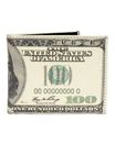 Men's $100 Dollar Bill Wallet Novelty Fun Accessories Gift Box Included