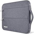 Dyazo 14.1 Inch Laptop Sleeve Case Cover with Handle and Two Front Pocket Compatible for Lenovo, Hp, Dell, Asus Acer & Other Notebooks (Grey)