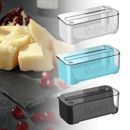 Butter Keeper Tray Kitchen Accessories Dividable Cheese Case for Fridge Home