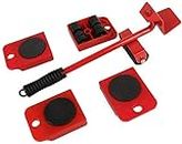 Furniture Lifter Easy to Move Slider 5 Piece Mobile Tool Set Moving and lifting, Heavy Furniture Appliance Moving and Lifting System - Maximum Load Weight 150Kg