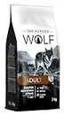 The Hunger of the Wolf Alimento seco para perros adultos y perros alérgicos, fórmula delicada sin cereales con salmón y patatas- 3 kg