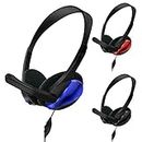smars® GM-006 3.5mm Wired Headphones Gaming/Gamer Headset Game Earphones with Microphone Volume Control for PS4 Gaming Play 4 X Box One PC (Random Color)