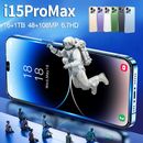Global i15 Pro Max Smartphone 6.7" Android Dual SIM Unlocked Mobile Cell Phones