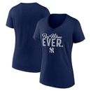 Women's Fanatics Navy New York Yankees Mother's Day V-Neck T-Shirt