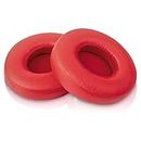 Link Dream Replacement Ear Pads for Beats Solo 2 Solo 3 - Replacement Ear Cushions Memory Foam Earpads Cushion Cover for Solo 2 & Solo 3 Wireless Headphone (Red)