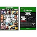 Rockstar Games Grand Theft Auto V Premium Edition Special Xbox One [Edizione IT] & Grand Theft Auto Online GTA V Blue Shark Cash Card | 500,000 GTA-Dollars | Xbox One Codice download