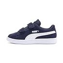 PUMA Unisex Kids' Fashion Shoes SMASH V2 SD V PS Trainers & Sneakers, Azul/Blanco, 33