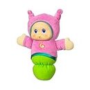 Playskool A1202F03 Glo Worm (Pink) Soft Toy for Babies with Soothing Melodies, Multi-Coloured - Amazon Exclusive
