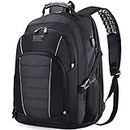Laptop Backpack, Extra Large 17 Inch Business Travel Backpack with USB Charging Port Earphone Hole, Durable Water Resistant Work Computer Backpack College/High School Bags for Men/Women/Boys