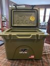 ORCA Hard Sided Cooler, Army Green, 20Qt, Very Lightly Used, Metal Handle