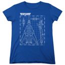 Top Gun Schematic - Women's T-Shirt