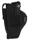 Bulldog Cases Belt and Clip Ambi Holster Fits Most Compact Auto's with 2 1/2-Inch-3 3/4-Inch Barrels Taurus Pt-111