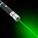 SPRADE Green Multipurpose Laser Light Disco Pointer Pen Beam with Adjustable Antena Cap to Change Project Design for Presentation for Kids Toy