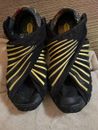 mens furoshiki wrapping shoe black I painted gold. Great condition.