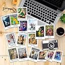 LPrints - 16 Pcs Mini-Paper_Polaroid Photos 300 GSM | Photo Hanging, Birthday, Festival, Wedding, Party for Home