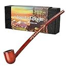 Pulsar Shire Pipes - ARAGORN Cherry Churchwarden Tobacco Pipe - 9" Long - Officially Licensed The Lord of the Rings Collectible