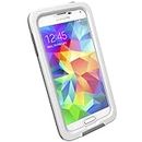 LifeProof FRE Samsung Galaxy S5 Waterproof Case - Retail Packaging - White/Clear