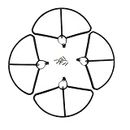 ZYGY 4pcs Black Protective Frame for Hubsan H501S H501A H501C H501M H501S W H501S pro RC Quadcopter